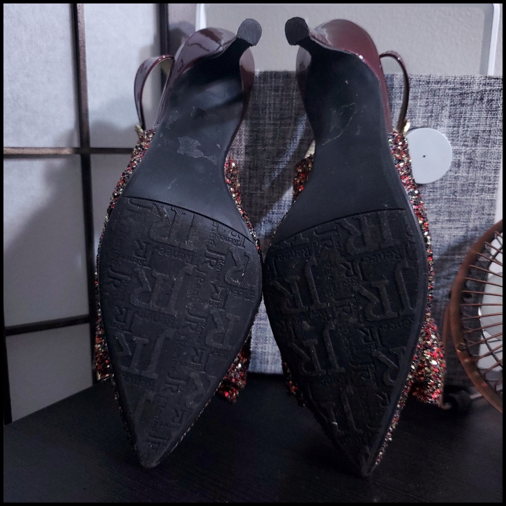 J. Reneé - Glitter slingbacks - Picture 4 of 7